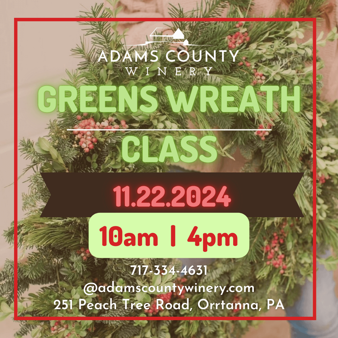 Live Greens Wreath Class 10am and 1pm