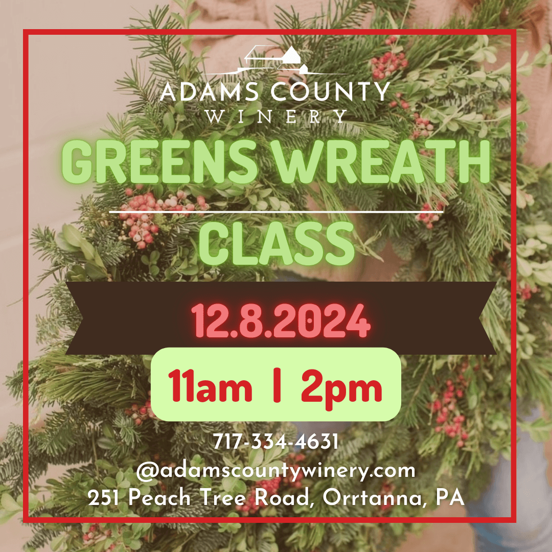 Live Greens Wreath Class 11am and 2pm