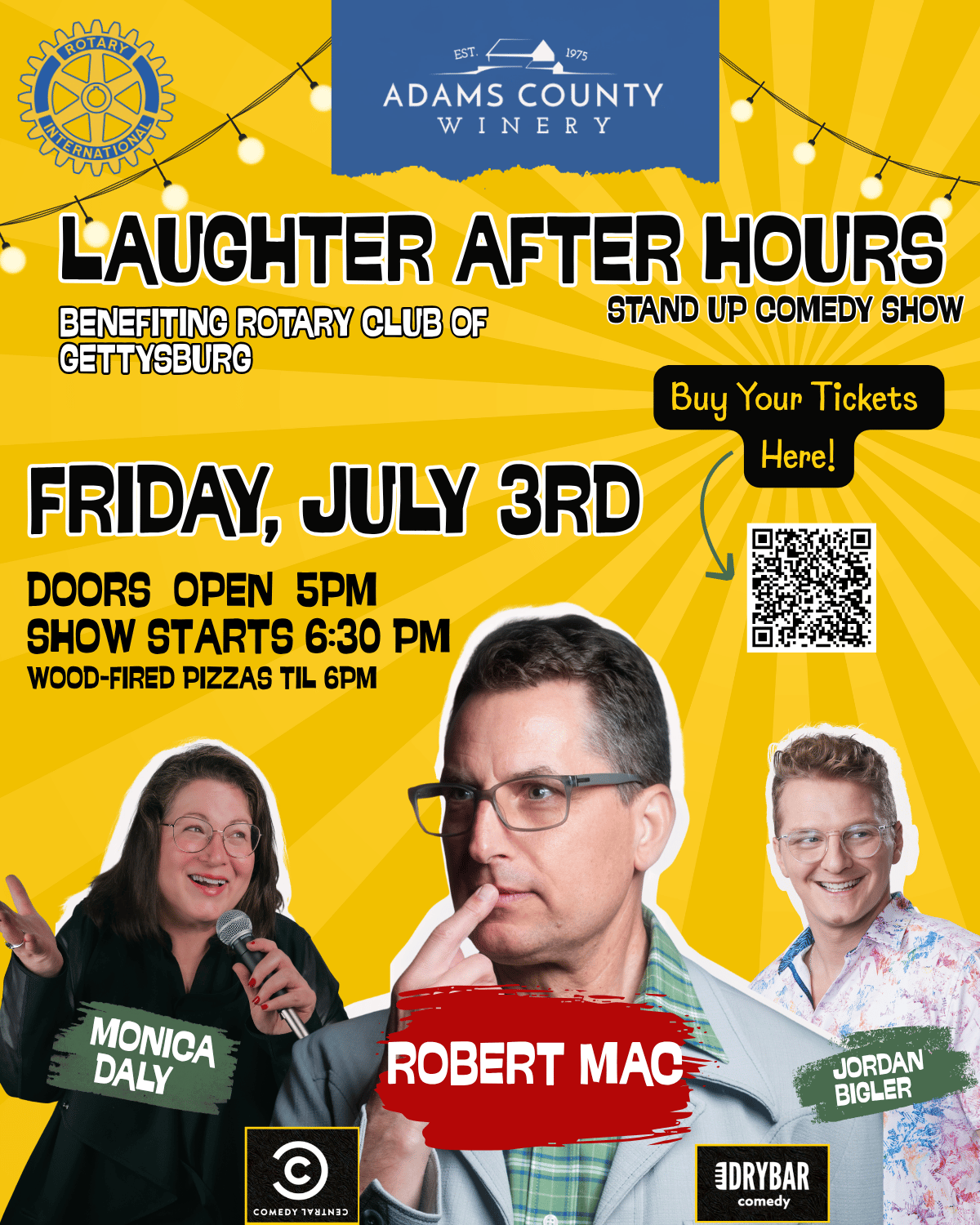 Laughter After Hours featuring Robert Mac.